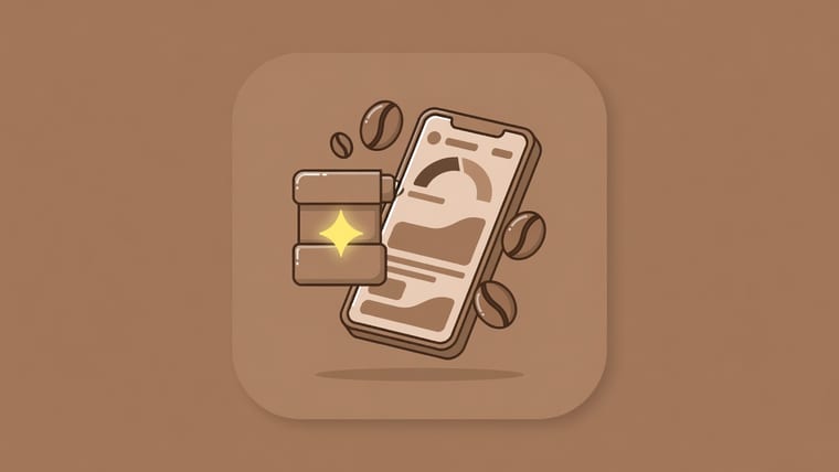 Roast-Tech connected home coffee roasting app, product illustration