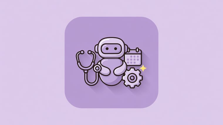 Illustration of the gap between an AI-generated demo and a compliant doctor booking platform