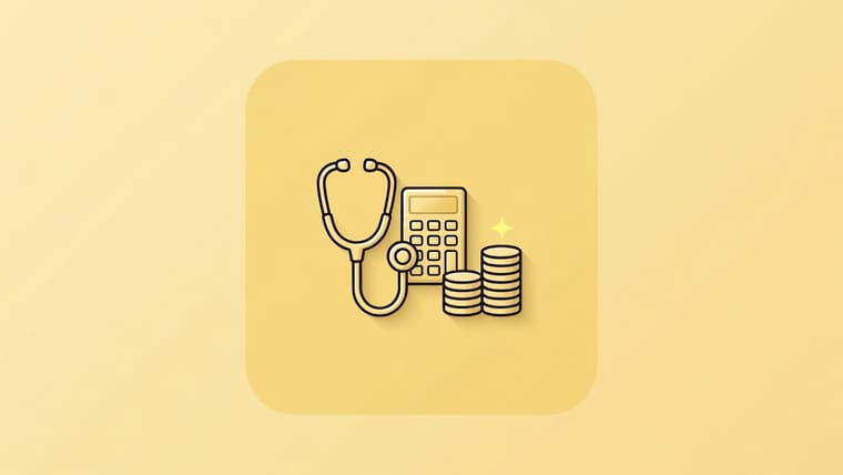 Illustration of the four cost engines that drive the price of a doctor booking platform