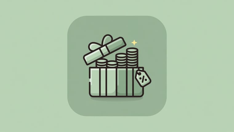 Illustration of the four revenue streams behind a free baby registry