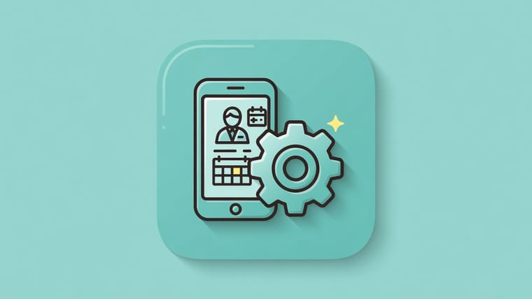 Illustration of a doctor appointment app architecture with patient app, provider app and availability engine