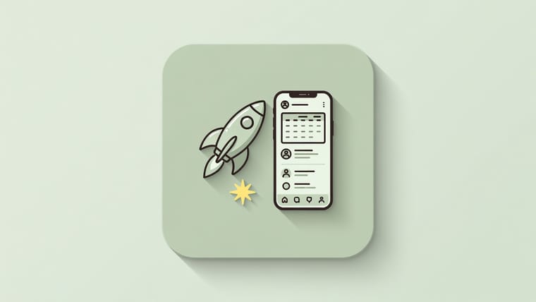 Illustration of a lean doctor booking MVP core loop: search, availability, book, remind