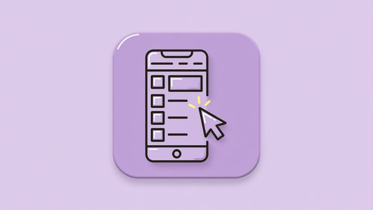 Illustration of baby registry app UI/UX split between the parent builder view and the gift-giver view