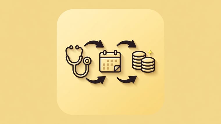 Illustration of the Zocdoc two-sided marketplace business model with patients and providers