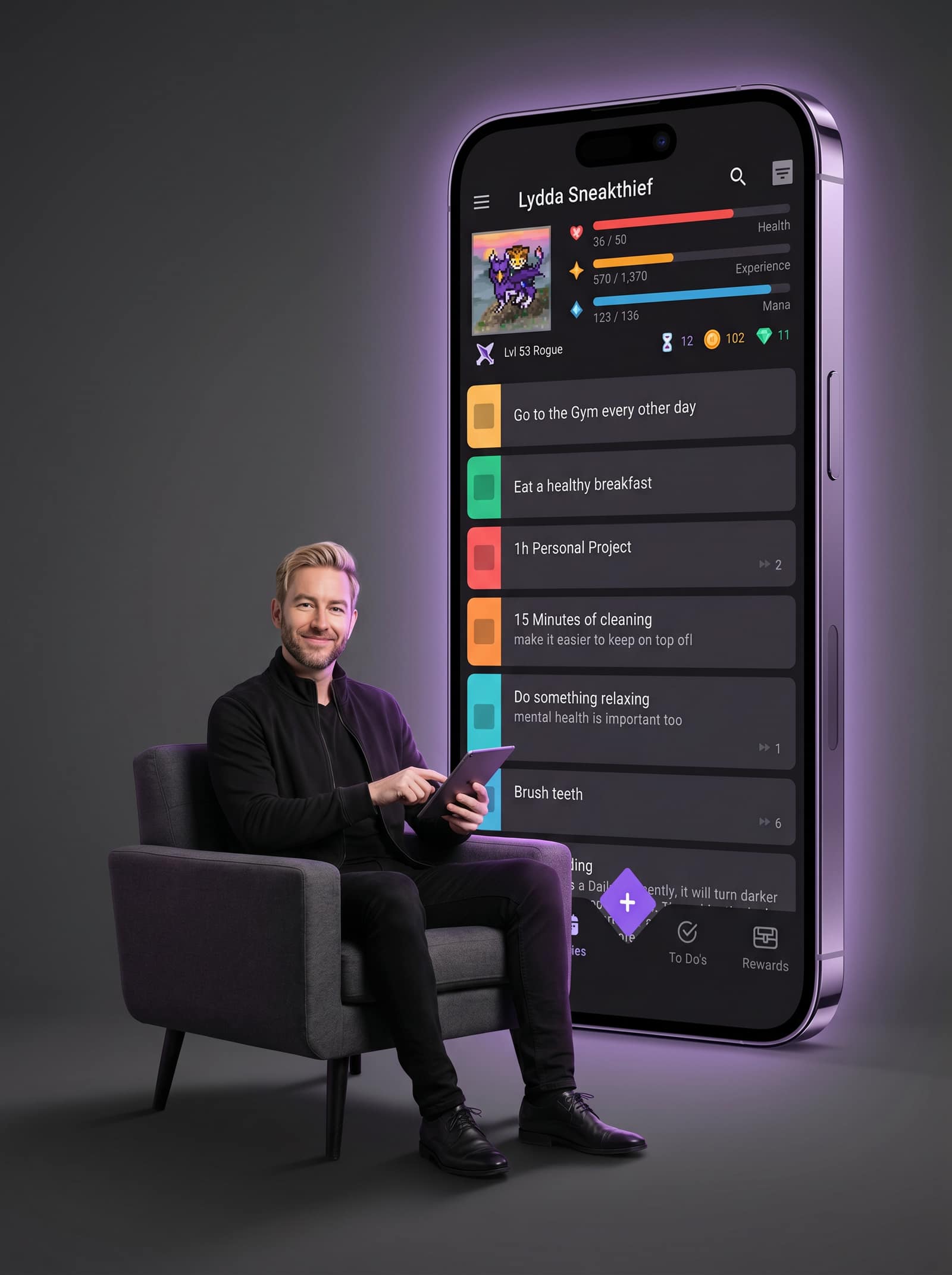 appico client project, product interface showcase