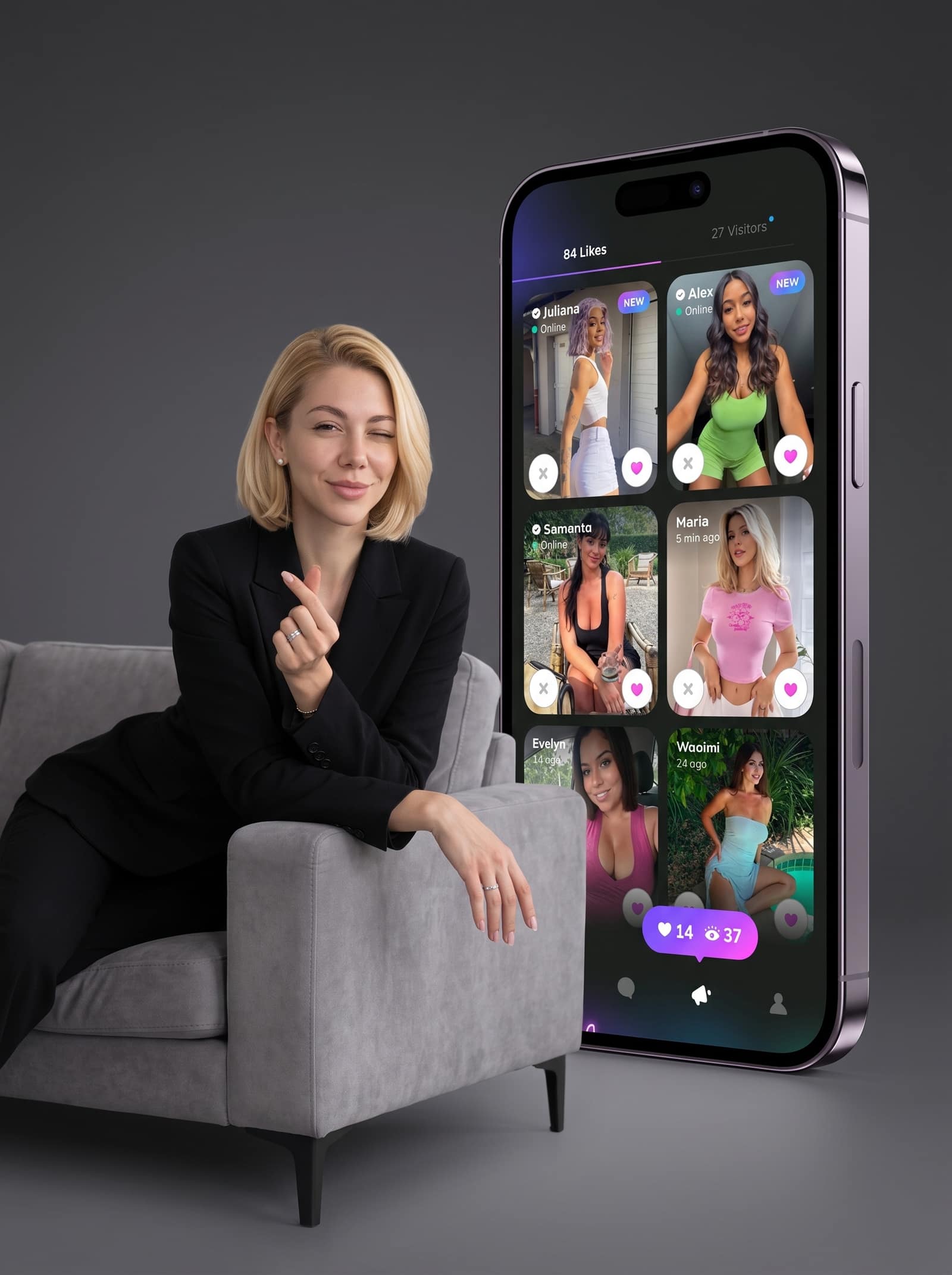appico client project, brand and web showcase